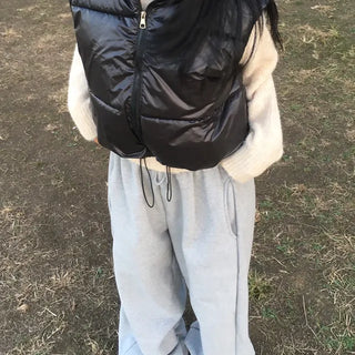 Soft Glossy Padded Vest