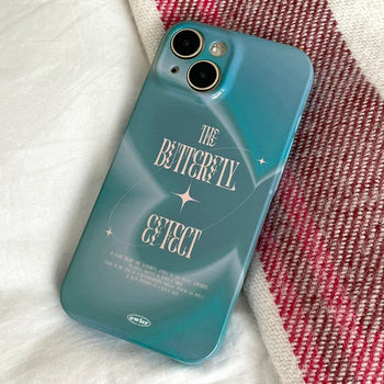 The Butterfly Blue Hard iPhone Case