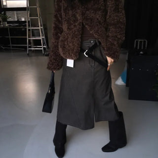 Shirred Wide Boots