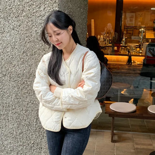 Munch Quilted Oversized Padded Jumper