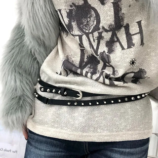 Double stud belt