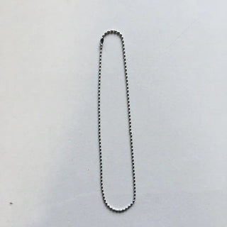 Silver Ball Chain Necklace
