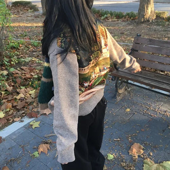 Back Print Cardigan