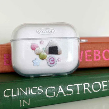 Meni Japanese Convenience Store Food Transparent AirPods Case