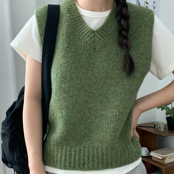 Kenko V-neck Knit Vest