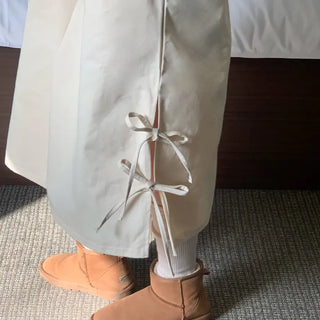 Long Skirt with Ribbon Details