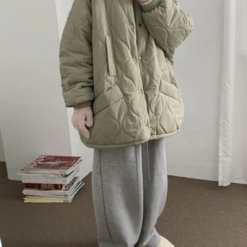 [UNISEX] Lacaroo Overcollar Padded Jacket