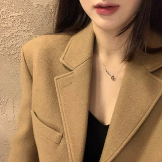 Mor Victoria Wool Oversized Jacket