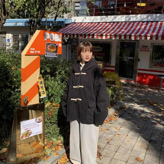 Tteokbokki King Boxy Half Coat