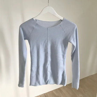 Cozy Brushed Slit Tee