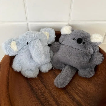 Koala Elephant Furry Doll AirPods Case