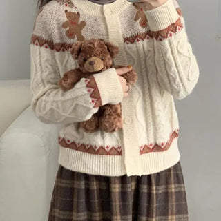 Gomgom knit cardigan