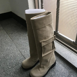 Cargo Long Boots