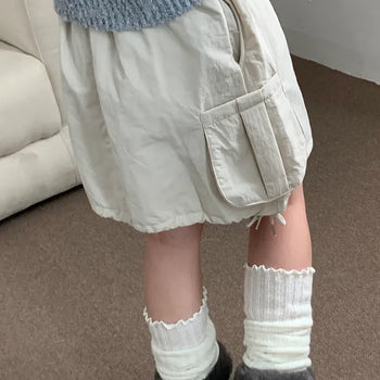 Cora padded midi skirt