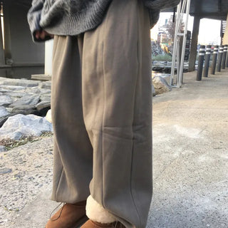 Cut-out Double-Fleece Training Pants