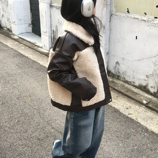 Fur Leather Jacket