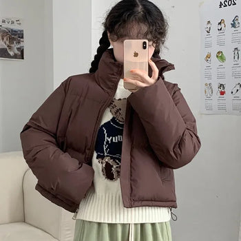 Elbow short padded jacket