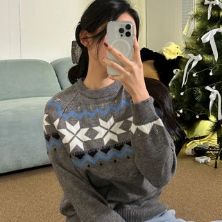 Snowflake Nordic Knit