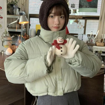 Winter Teru Crop Padded Jacket