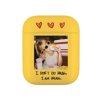 Idon Girls Yellow Jelly AirPods Case