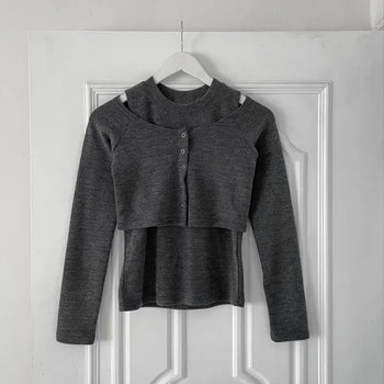 More Snap Button Bolero Set