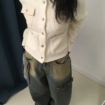 Pocket Sweater Jacket