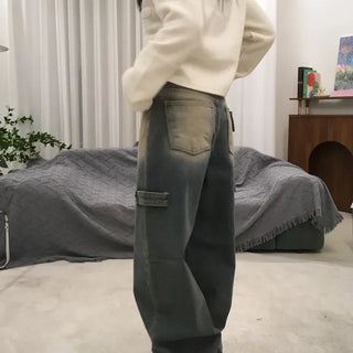 Washed Mega Cargo Pants