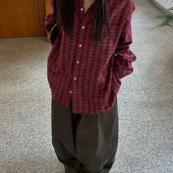 [Orders Flooding In] Nerd Plaid Shirt