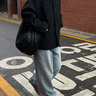 Unisex Oversized Hooded Short Coat