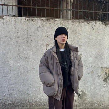 Duck down oversized padded jacket