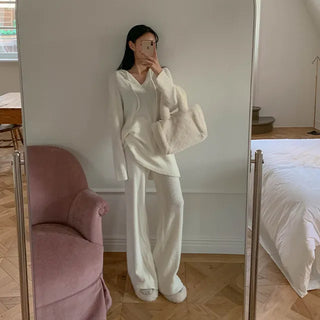Riva Boucle Hoodie + Pants Set