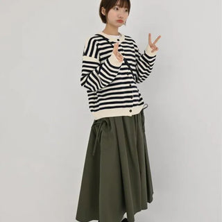 Egg round cardigan