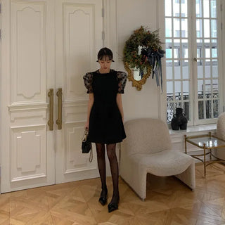 Fleur Tweed Dress