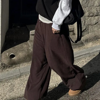 Unisex elasticated fleece jogger pants