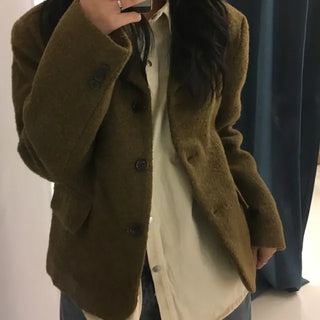 Wool Boucle Jacket