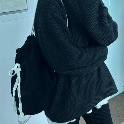 Sherpa Angora Ribbon Backpack