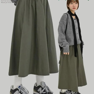 Growing flare skirt