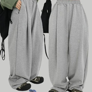 [UNISEX] Loose One-Pleat Wide Pants