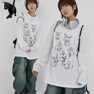 Rabbit long-sleeve t-shirt