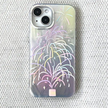 Bling Firework Hologram Star iPhone Case