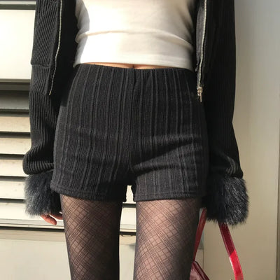 Ribbed shorts (2 colors)