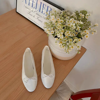 Sitter ribbon flat shoes