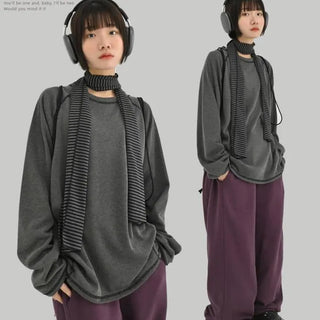 [UNISEX] Vertin Ribbed Long Sleeve