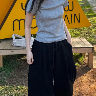 [Color Added] Mini Round Slim Short Sleeve Tee