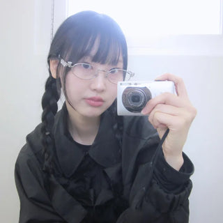 Y2K Metal Cubic Glasses