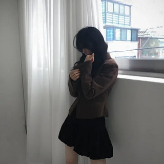 Corduroy Collar Jacket