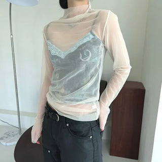 see-through mesh t-shirt