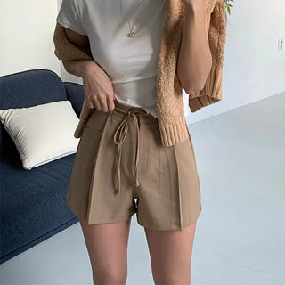 Demaine Ribbon Strap Shorts
