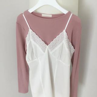 Layered Bustier A-Line Lace Mini Dress