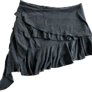 Jazz Hall Asymmetrical Miniskirt